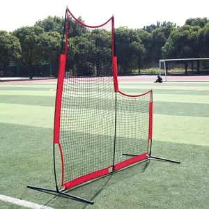 Red de lanzamiento de softball a precio barato, pantalla de seguridad de jaula de bateo de béisbol duradera, Red de béisbol con pantalla <span class=keywords><strong>L</strong></span> portátil - Product Image 2
