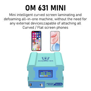 Machine tout-en-<span class=keywords><strong>un</strong></span> <span class=keywords><strong>de</strong></span> laminage et <span class=keywords><strong>de</strong></span> débullage d'écrans incurvés OM-631 MINI - Product Image 4