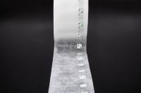 WOOSHIN FA&T 120mm PLA Vliesstoff Teebeutel Filterfaden Pyramidenform Biologisch Abbaubar Umweltfreundlicher Tee-Infuser für Losen Tee