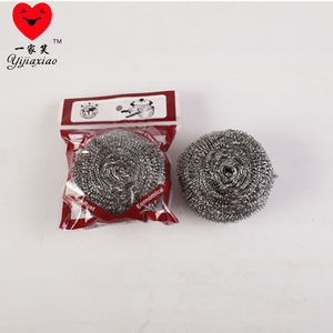 แผ่นขัดสแตนเลสทรงเกลียวยี่ห้อ Yijiaxiao สำหรับทำความสะอาดหม้อและกระทะในครัว - Product Image 1