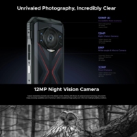 Smartphone robuste DOOGEE S118 8 Go/12 Go 512 Go, 10800 mAh, charge rapide 33 W, triple appareil photo 50 MP, Android 14, NFC, 4G LTE CDMA