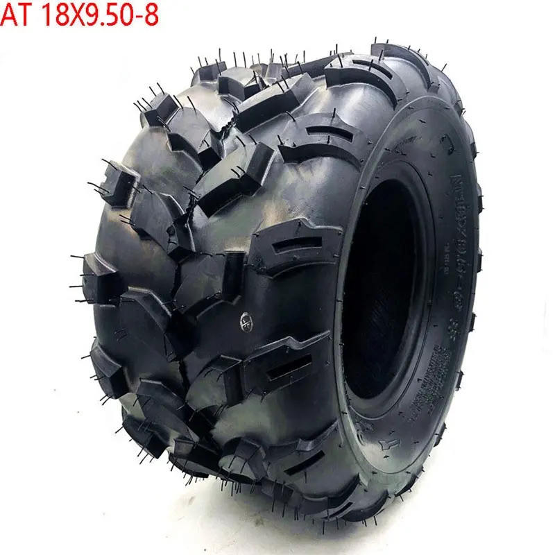 18X9.50-8 Kart otomobil parçaları 7 inç ATV tekerlekleri 18X9.50-8 18*9.50-8 otoyol lastiği aşınmaya dayanıklı tekerlek lastikleri