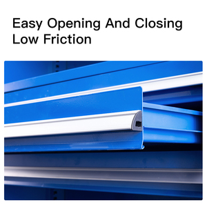 Nhà để xe cơ khí hộp công cụ tủ màu xanh nhà để xe 2 cái có thể điều chỉnh kệ với Pegboard và hai ngăn kéo công cụ nặng Tủ lưu trữ - Product Image 4