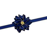 Ruban en satin personnalisé avec bordure dorée et bande élastique pour emballage de boîtes cadeaux de Noël, d'anniversaire ou de chocolat - Vente en gros