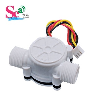 Cao chính xác đo lưu lượng cụ G3/8 ''nước <span class=keywords><strong>Flow</strong></span> <span class=keywords><strong>Meter</strong></span> YF-S402C cấp thực phẩm POM dòng chảy hội trường cảm biến tuabin 0.3-6lpm - Product Image 4