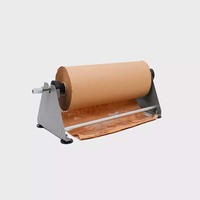 JH-Mech support d'emballage en papier hexagonal d'emballage manuel coussin de protection coupe-emballage cadeau rouleau distributeur de papier kraft nid d'abeille