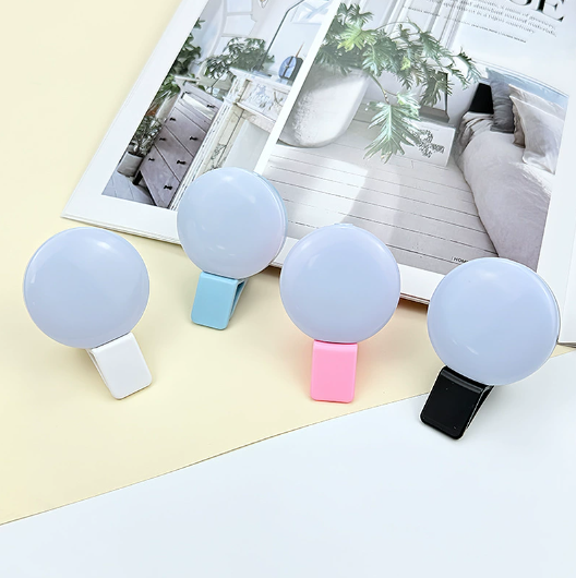 Cheap Price Mini Q Mobile Cell Phone Dimmable Usb Charging Clip on Selfie Ring Fill Light for Selfie Makeup