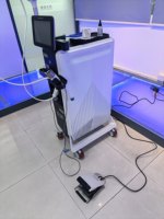 1 Set Mesin Pengangkat Wajah dan Mata Microcurrent XERF Terbaru 2026 Teknologi Cahaya Warna Ramah Lingkungan untuk Penggunaan Salon 2-in-1 Perawatan Wajah