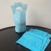 Sac en plastique personnalisé avec logo, impression personnalisée en gros, écologique, réutilisable, biodégradable, promotionnel, prix d'usine, sac pour t-shirt