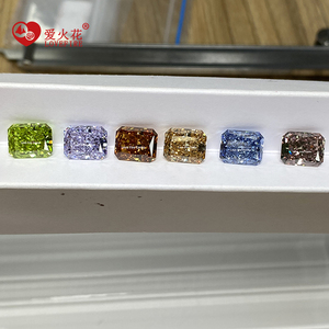 Chất lượng cao 5A + lớp Tanzanite màu bát giác cắt Cubic Zirconia 3*5mm-13*18mm 4k nghiền đá cắt tổng hợp lỏng đá quý - Product Image 6