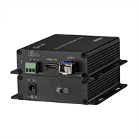 Convertisseur 4K vers fibre optique avec port RS232, prolongateur de fibre optique Ultra HD