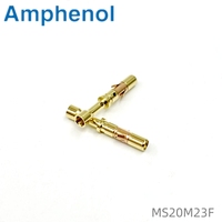 Borne d'origine Amphenol MP16M23F MS16M23F MP20M23F MS20M23F Fil automobile à carte 16 AWG mâle à sertir Contact doré