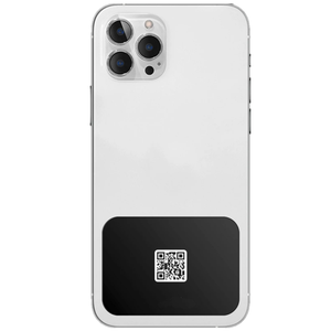 Biglietti da visita digitali per biglietti da visita NFC neri opachi - Product Image 1