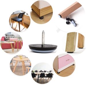 Glissières de chaise autocollantes en PTFE robustes en gros, rondes, carrées, patins de glisse <span class=keywords><strong>pour</strong></span> meubles, meilleur protecteur de sol <span class=keywords><strong>pour</strong></span> les pieds de chaise - Product Image 6