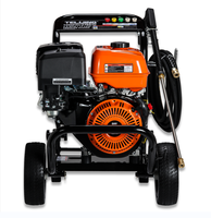 Nettoyeur haute pression professionnel portable OHV 4000psi/275bar à essence avec pompe triplex pour le lavage de voitures et de bateaux
