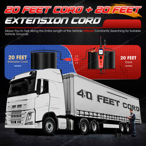 Autel <span class=keywords><strong>PowerScan</strong></span> PS100 12V 24V Scanner OBD2 automobile, sonde de puissance, testeur de système de circuit électrique, testeur de bobine de voiture, testeur de circuit de batterie - Product Image 5