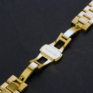 Correa de Reloj de Repuesto de Acero Inoxidable de 12 14 16 17 18 19 <span class=keywords><strong>20</strong></span> 21 22 23 24 <span class=keywords><strong>mm</strong></span> con Extremo Recto y Curvo - Product Image 6