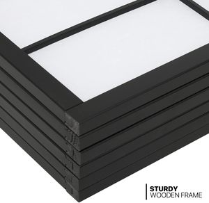 6パネル自立型オフィスパーティションパターンルーム分離仕切りスクリーン - Product Image 4