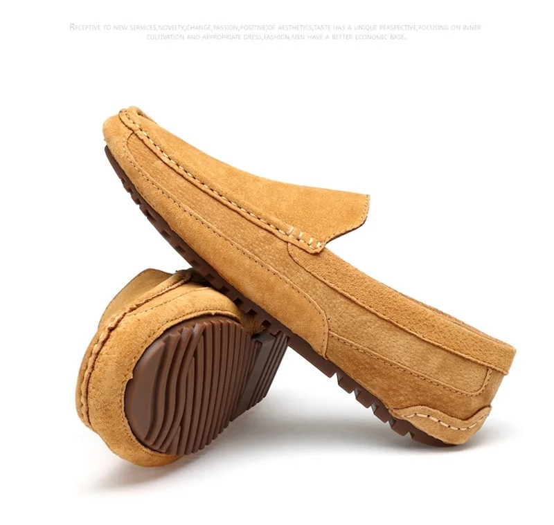 Men's Handmade Genuine Leather Loafers – Casual Luxury Driving Moccasins - View 2
