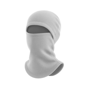 Children Fleece Face Mask Neck Warmer Hat Thermal Insulated Ski Headgear Solid Color Thickened Winter Outdoor Cycling Mask - Product Image 1