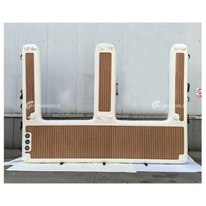 Pontile Gonfiabile a Doppia Rampa a Forma di E per Moto d'Acqua, Personalizzabile per Spiagge Costiere, Marinas e Sport Acquatici - Product Image 4