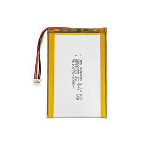 UFX606090 <span class=keywords><strong>4000mAh</strong></span> 3.7V แบตเตอรี่สำรองแบบพกพาแบบชาร์จไฟได้ KC UL (TUV) 1642 ROHS UN38.3แบตเตอรี่โพลีเมอร์ราคาโรงงาน - Product Image 1