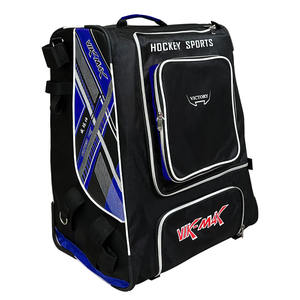 Sac de transport de hockey sur glace personnalisé, grande capacité, léger, avec roulettes, sac de sport à roulettes, équipement de hockey sur glace, bagages pour enfants - Product Image 4