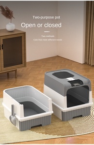 Offre Spéciale – Fabricant Grossiste – Bac à <span class=keywords><strong>Litière</strong></span> pour Chat Automatique Extra-Large en Plastique avec Tiroir Fermé, Stérilisation et Désodorisation Intégrées - Product Image 6