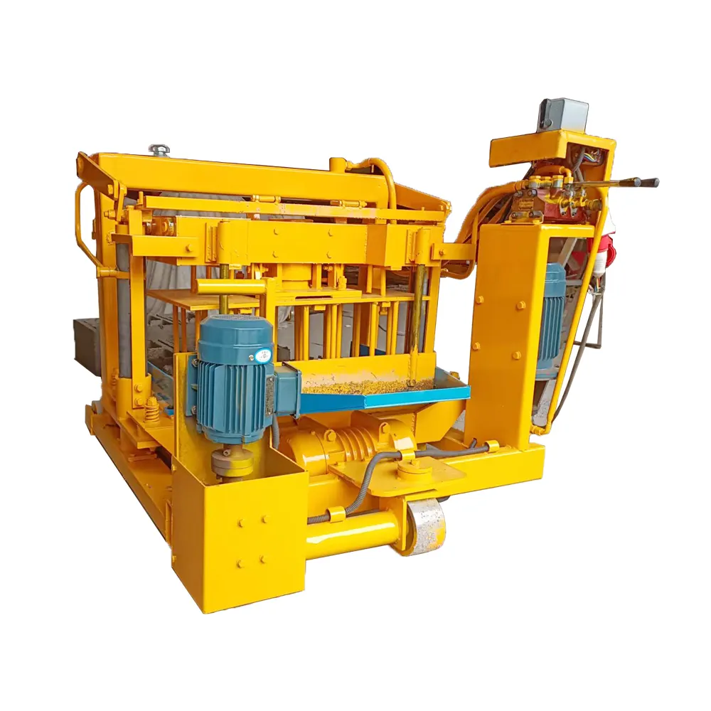QTM4-30A Manual Egg Laying Block Machine New Hollow Concrete Paver Maker for Sand Brick Raw Material Best Price