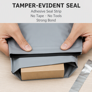 Bolsas de Polietileno para Envíos con Sello Antimanipulación y Forro de Privacidad Negro para Paquetes de Devolución y Cambio, Tamaño Personalizado RTS - Product Image 3