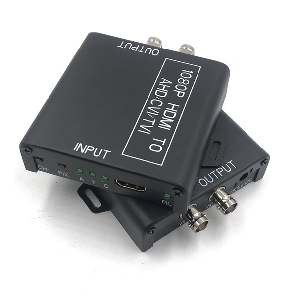 Universal Superior Quality Video Conversion 1080P HD-MI to AHD/TVI/CVI Video Converter Auto Electronics BNC Video Converter