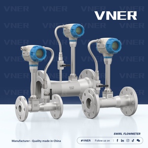 Xoắn ốc nhiệt độ và áp suất lưu lượng kế <span class=keywords><strong>LCD</strong></span> hiển thị tùy chỉnh OEM hỗ trợ biến khu vực đo lưu lượng thép không gỉ - Product Image 4