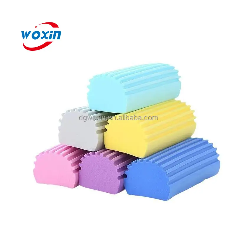 Esponja Woxin reutilizável para lavagem de carros, esponja altamente absorvente para esfregar cinzas, pacote com 4 esponjas limpas