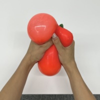 USA Warehouse Zachte Jumbo Aardbei Squishy Fidget Toy 15*12cm Cartoon Fruit Stressverlichtende Speelgoed voor Kinderen en Volwassenen