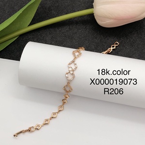 XUPING Gioielli all'Ingrosso <span class=keywords><strong>Bracciale</strong></span> a Catena Cubana <span class=keywords><strong>Sottile</strong></span> Placcato <span class=keywords><strong>Oro</strong></span> 14K 18K 24K Design Classico Minimalista di Tendenza per Occasioni Speciali - Product Image 5