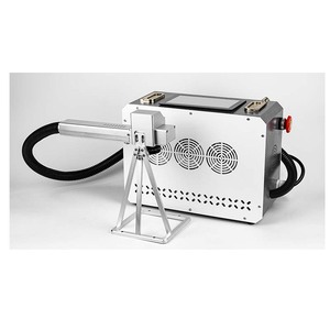 Máy đánh dấu làm sạch bằng sợi quang liên tục 2 trong 1 điều kiện mới để loại bỏ và làm gỉ kim loại - Product Image 3