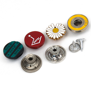 Rivets en laiton sans nickel en gros, plusieurs couleurs, pour la décoration de jeans et de vêtements - Product Image 3