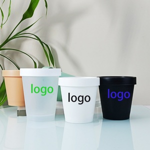 Tarros de Plástico PP Mate para Crema Facial de 100g, 50g, 250g, 200g, Botella para Crema Cosmética, Color Rosa, Azul, Naranja, Tarro de Plástico para Crema de 200ml - Product Image 4