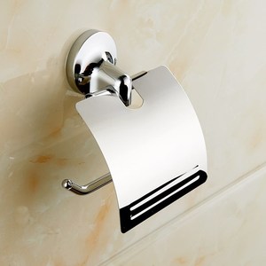 Modern Eco-Friendly <b>Silver</b> Zinc Alloy Stainless Steel Wall Hung Mounted Decorations 6-Piece <b>Bathrooms</b> <b>Accessories</b> Set for Hotel - Product Image 2