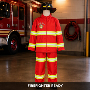 Disfraz de <span class=keywords><strong>Bombero</strong></span> para Niños, Uniforme de <span class=keywords><strong>Bombero</strong></span> <span class=keywords><strong>Sam</strong></span> para Halloween, Ropa de Trabajo para Niños, Disfraz para Niñas, Disfraces para Actuaciones de TV <span class=keywords><strong>y</strong></span> Películas - Product Image 5