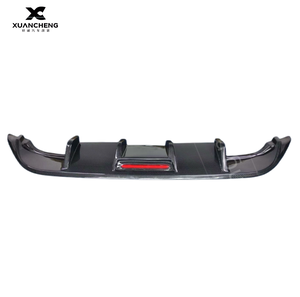 Für VOLKSWAGEN KA STYLE CARBON FIBER HECKDIFFUSOR (T-4) für VW GOLF <span class=keywords><strong>7</strong></span> MK7/R-LINE/GTI 2014-2016 - Product Image 3