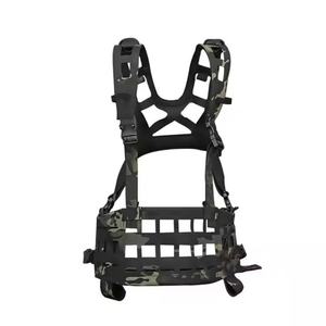 Chaleco Táctico Ligero SPC de Color Sólido con Mosquetones de Liberación Rápida, Sistema MOLLE Externo y de Seguridad - Product Image 2