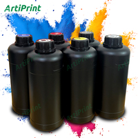 Artiprint Low Odor AB Film Dédié Neutre UV Durcissement Encre pour UV Crystal Label XP600 I3200 Series Roll-to-Roll Imprimante Nouveau DX7