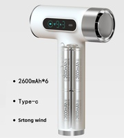 Sèche-cheveux sans fil rechargeable pour voyage, sèche-cheveux sans fil rechargeable, écran LCD, sèche-cheveux haute vitesse