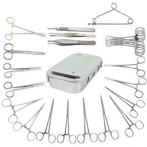 157 Piece General Surgery Dressing Forceps Kit Manual Stainless Steel <b>Needle</b> Holders Scalpel Handle Grip Surgical High-quality 1 - Product Image 6