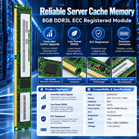 Untuk HP 3PAR 8GB Controller Cache Memory 809806-001 1RX4 PC3L-12800 untuk 3PAR 8200 8400