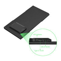 Panneau solaire pliable d'extérieur 15W 25W 30W 60W, résistant à l'eau, portable, haute performance BC, efficacité de 26%