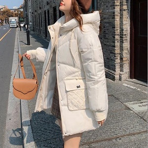 Manteau d'hiver pour femmes 2023 New Down Cotton-Padded Jacket Female Warm Puffer Jacket Windproof Hooded Down Coat Outwear Mujer Korea - Product Image 1