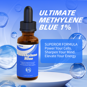 Gouttes de bleu de méthylène de haute qualité 50 mg pour adultes, soutient l'énergie cellulaire et la fonction cognitive - Product Image 3