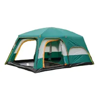 Amazon Hot Koop Waterdichte Luxe 8 Persoon Grote 2 Kamers 1 Woonkamer Familie Tenten Camping Outdoor